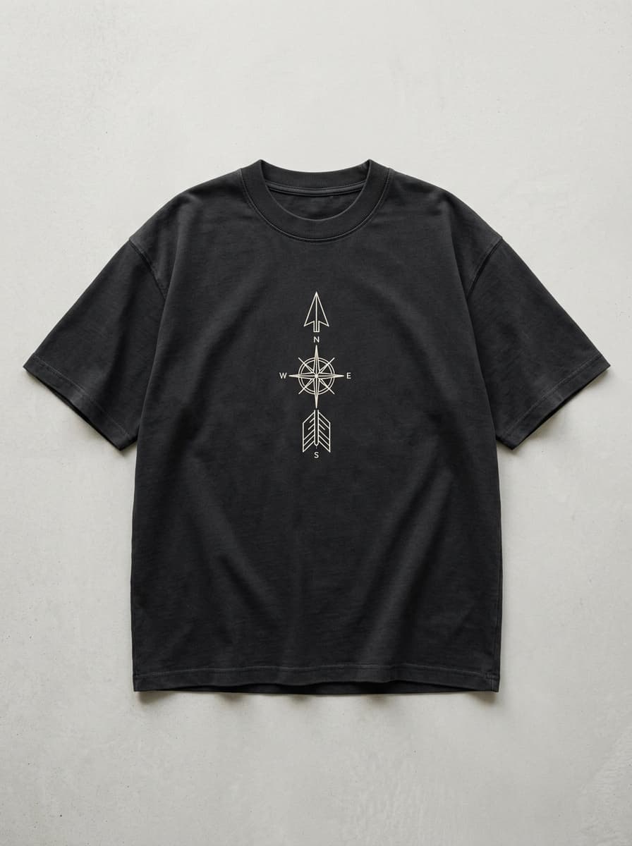 The Archival Vane Heavyweight in Ink Charcoal